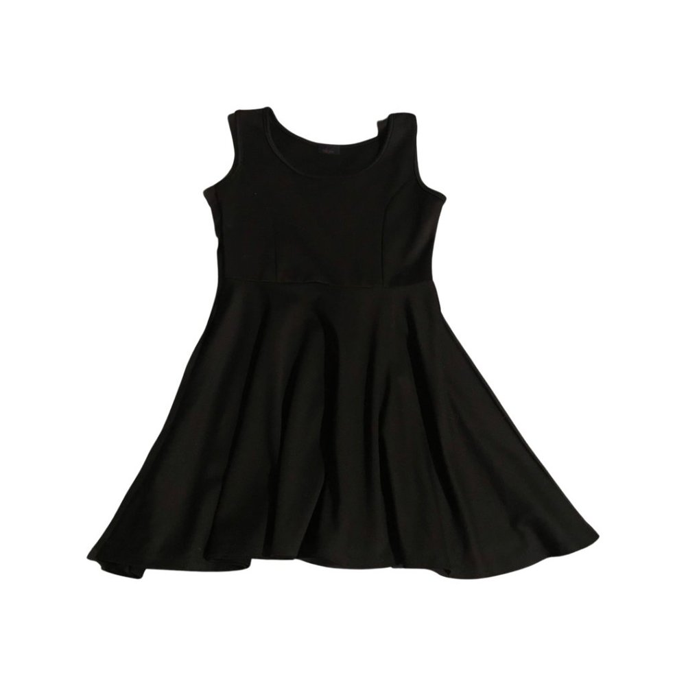 Mini Black Goth Grunge Dress Y2K Cosplay Streetwear Hot